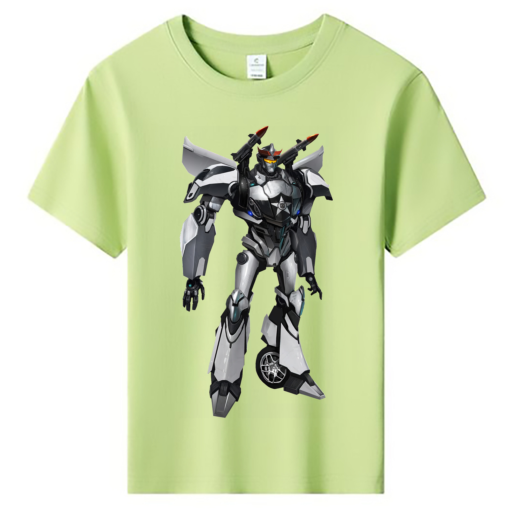 （画像用） Transformers トランスフォーマー 綿100％キッズTシャツ（フロントプリント）
